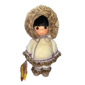 NWT Precious Moments Children Of The World 1994 Sulu Alaska Eskimo Doll Indian